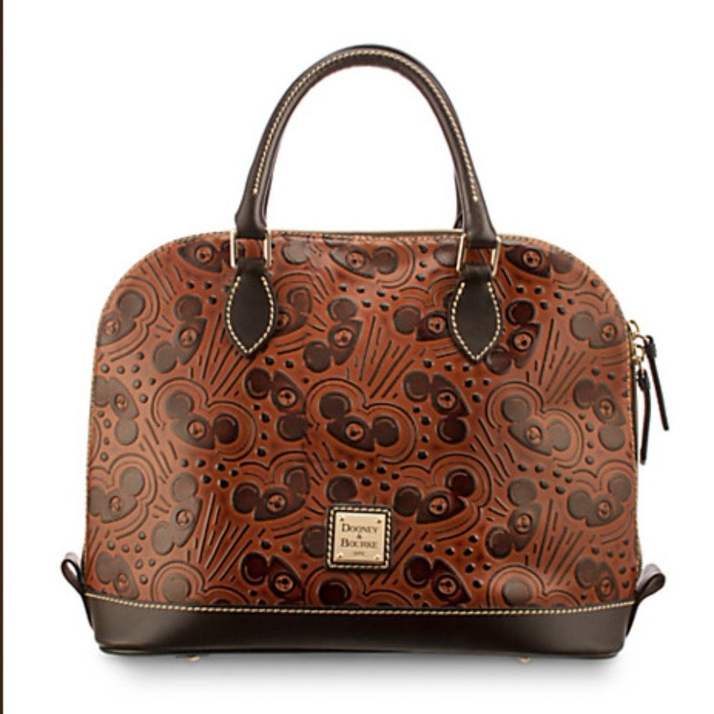 Dooney & Bourke Mickey ear hat zip satchel